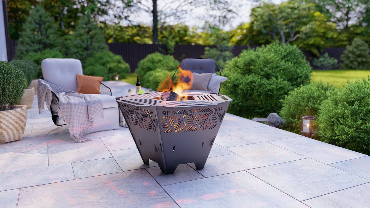ArkuFlame Fire Pit & BBQ Grill