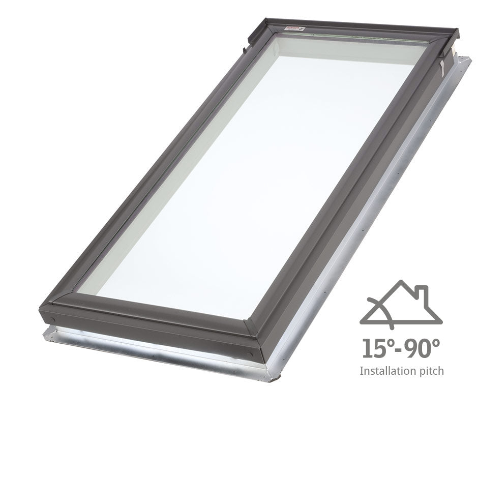 VELUX FS fixed skylight installed on a pitched roof 25 degrees – Arkus Industries Canberra