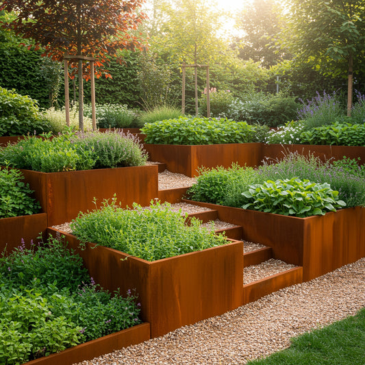 Enhance Your Garden with Corten Steel Edging