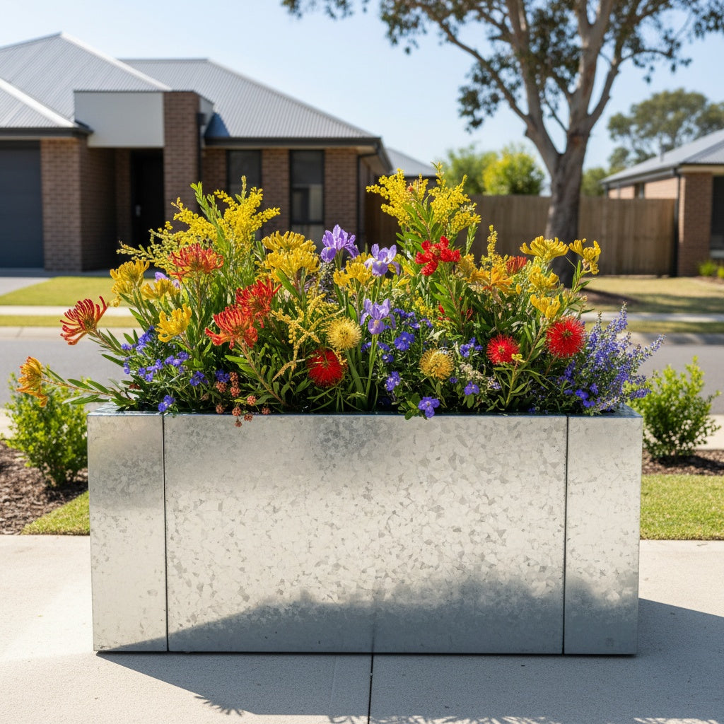 Galvanised Steel Raised Garden Beds