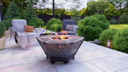 ArkuFlame Fire Pit & BBQ Grill