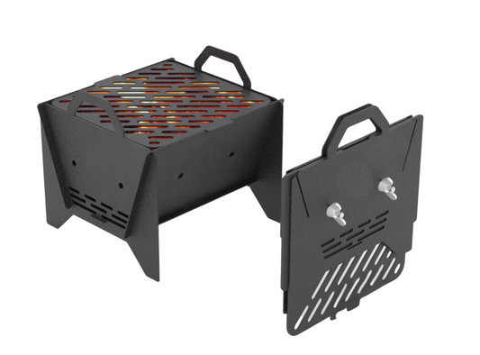 ArkuPit Little Buddy – Compact Fire Pit & Grill