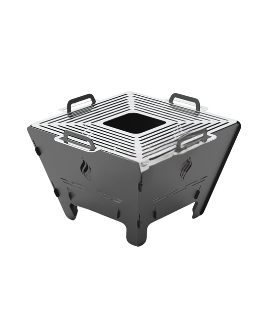 Porta Pitty – Large Square Flat-Pack Fire Pit / Grill