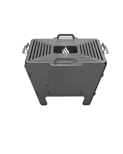 Porta Pitty – Large Square Flat-Pack Fire Pit / Grill